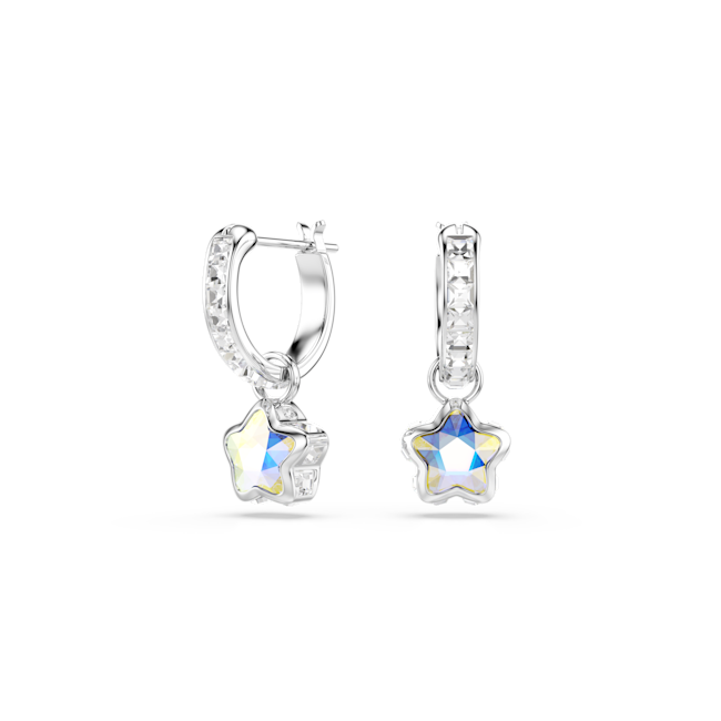 SWAROVSKI Chroma drop earrings Star Rhodium plated 5754172