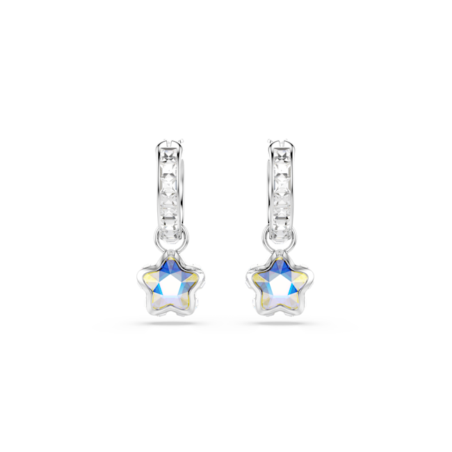 SWAROVSKI Chroma drop earrings Star Rhodium plated 5754172