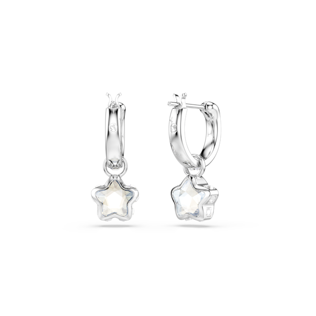 SWAROVSKI Chroma drop earrings Star Rhodium plated 5754172