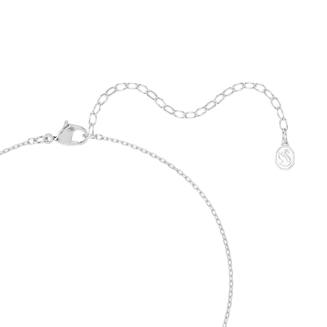 SWAROVSKI Una Angelic set, Cushion cut, White, Rhodium plated 5754343