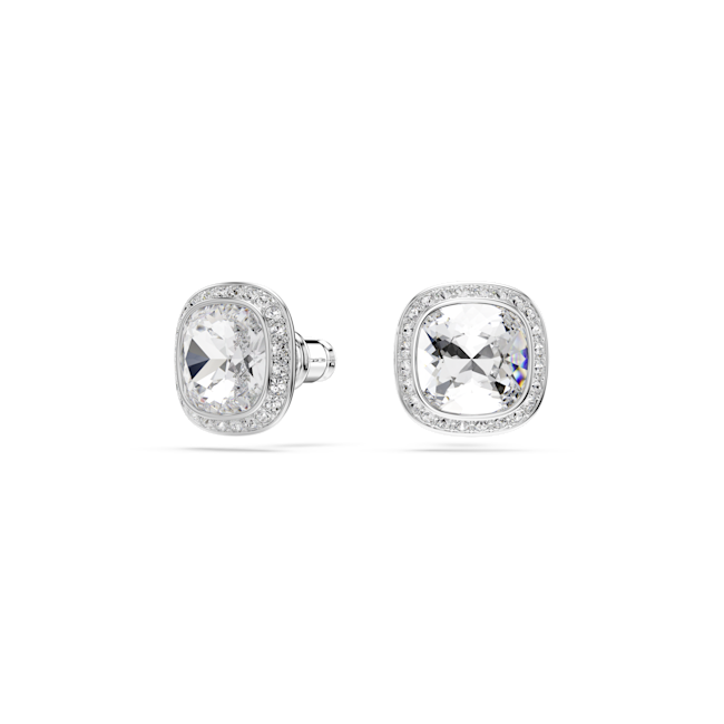 SWAROVSKI Una Angelic set, Cushion cut, White, Rhodium plated 5754343