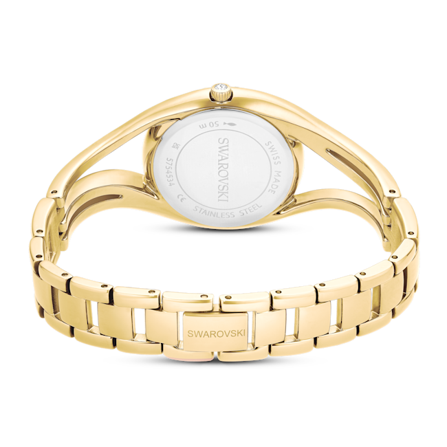 SWAROVSKI Hyperbola bangle watch Metal bracelet Gold tone 5754534