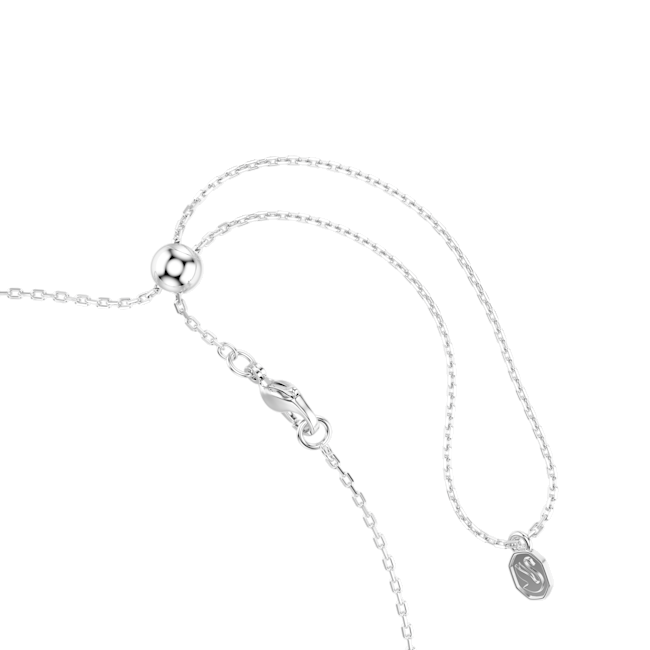 SWAROVSKI Mesmera choker, Marquise cut, White, Rhodium plated 5755905