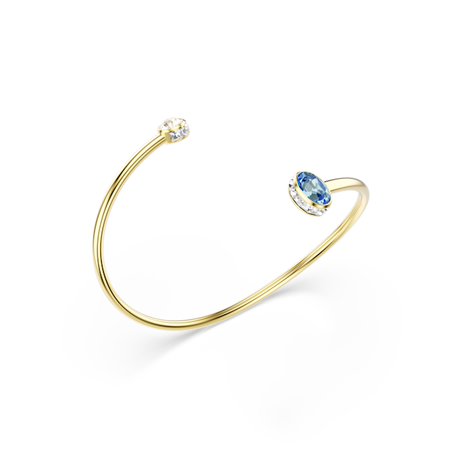 SWAROVSKI Chroma bangle Multicolored 18K gold finish 5757998