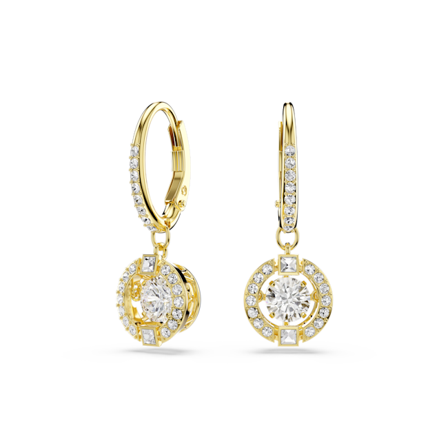 SWAROVSKI Una Angelic drop earrings 18K gold finish 5758095