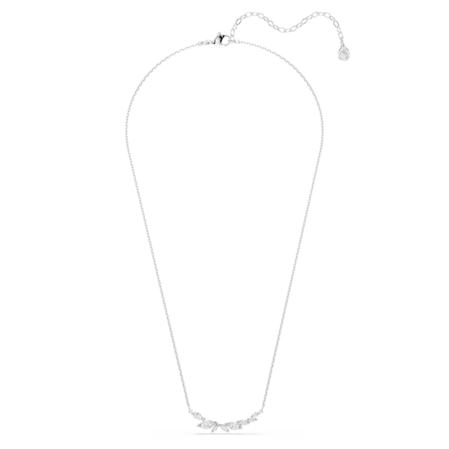 SWAROVSKI Mesmera necklace, Marquise cut, White, Rhodium plated 5759838