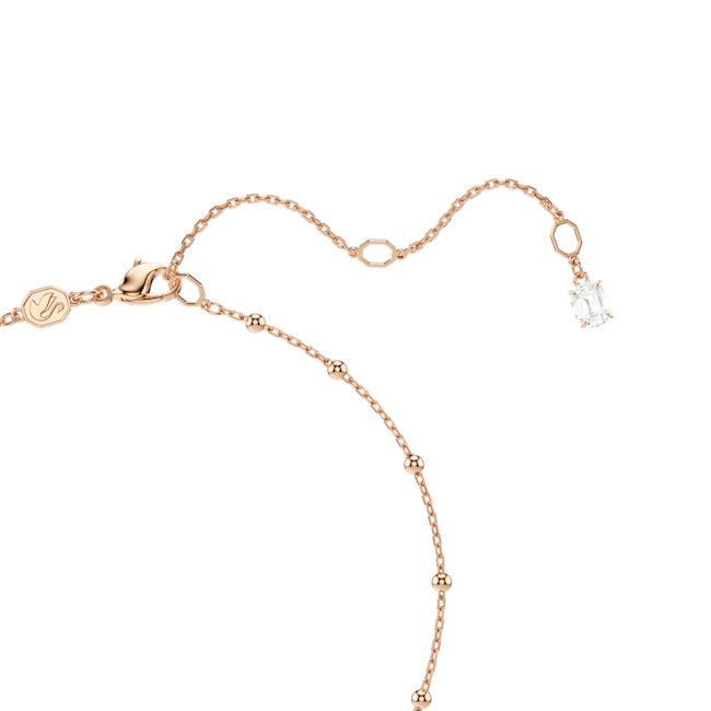 SWAROVSKI Imber Y necklace 18K rose gold finish 5763813