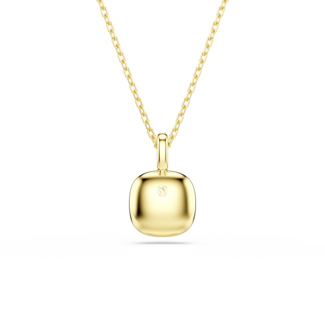 SWAROVSKI Una Angelic pendant, Cushion cut, White, 18K gold finish 5764761