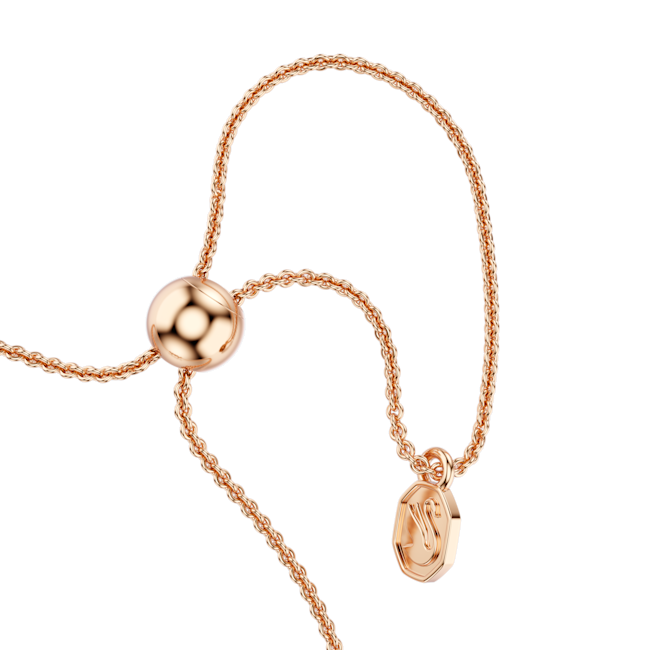 SWAROVSKI Mesmera bracelet, Mixed cuts, White, 18K rose gold finish 5764801