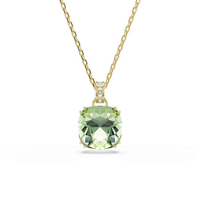 SWAROVSKI Millenia pendant Green 18K gold finish 5764821