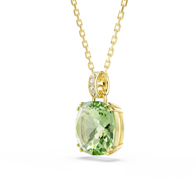 SWAROVSKI Millenia pendant Green 18K gold finish 5764821