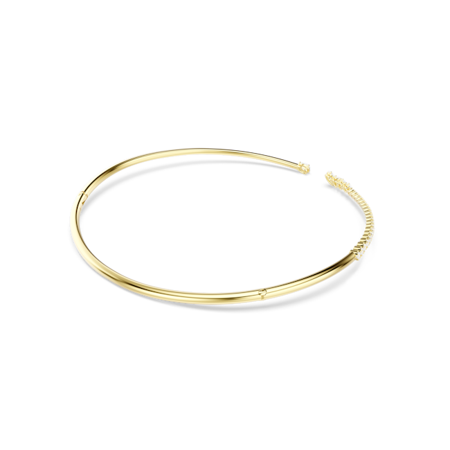 SWAROVSKI Mesmera choker, Mixed cuts, White, 18K gold finish 5765320