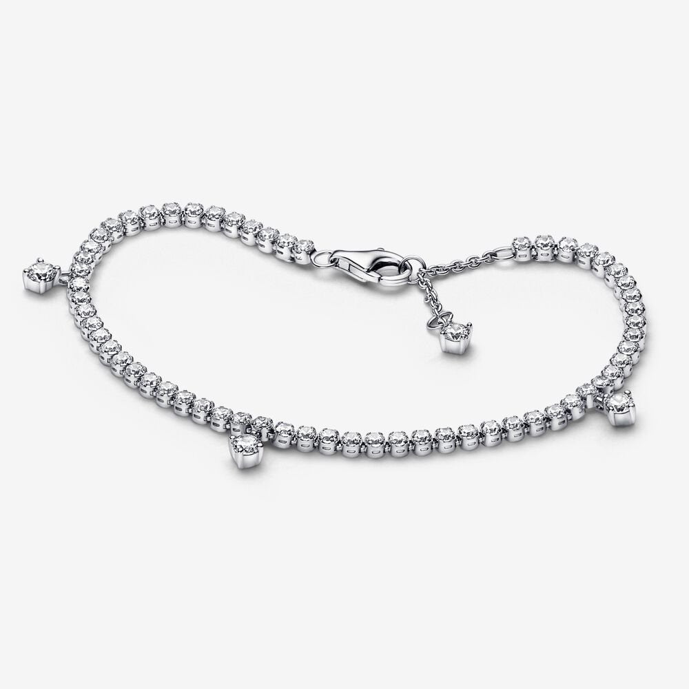 PANDORA Sparkling Drops Tennis Bracelet 592401C01