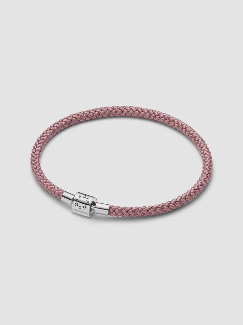 PANDORA Shimmering Pink Cord Bracelet 594530C01