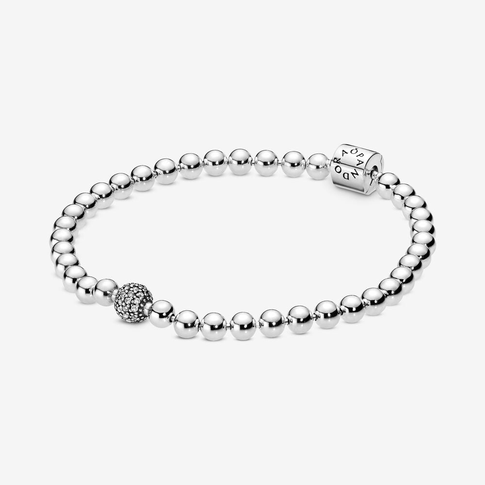 PANDORA Beads & Pavé Bracelet 598342CZ