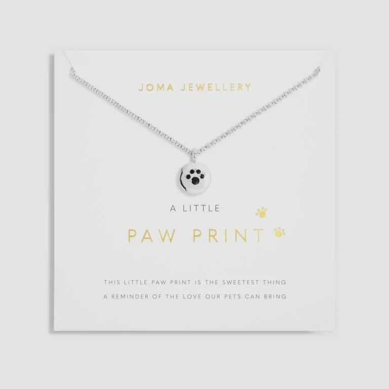 Joma Jewellery A Little 'Paw Print' Necklace 6108
