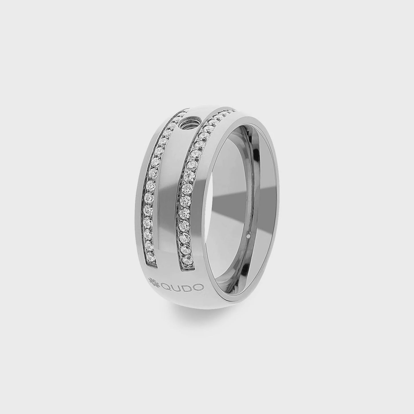 Qudo S/S Lecce Ring Size 50 615010