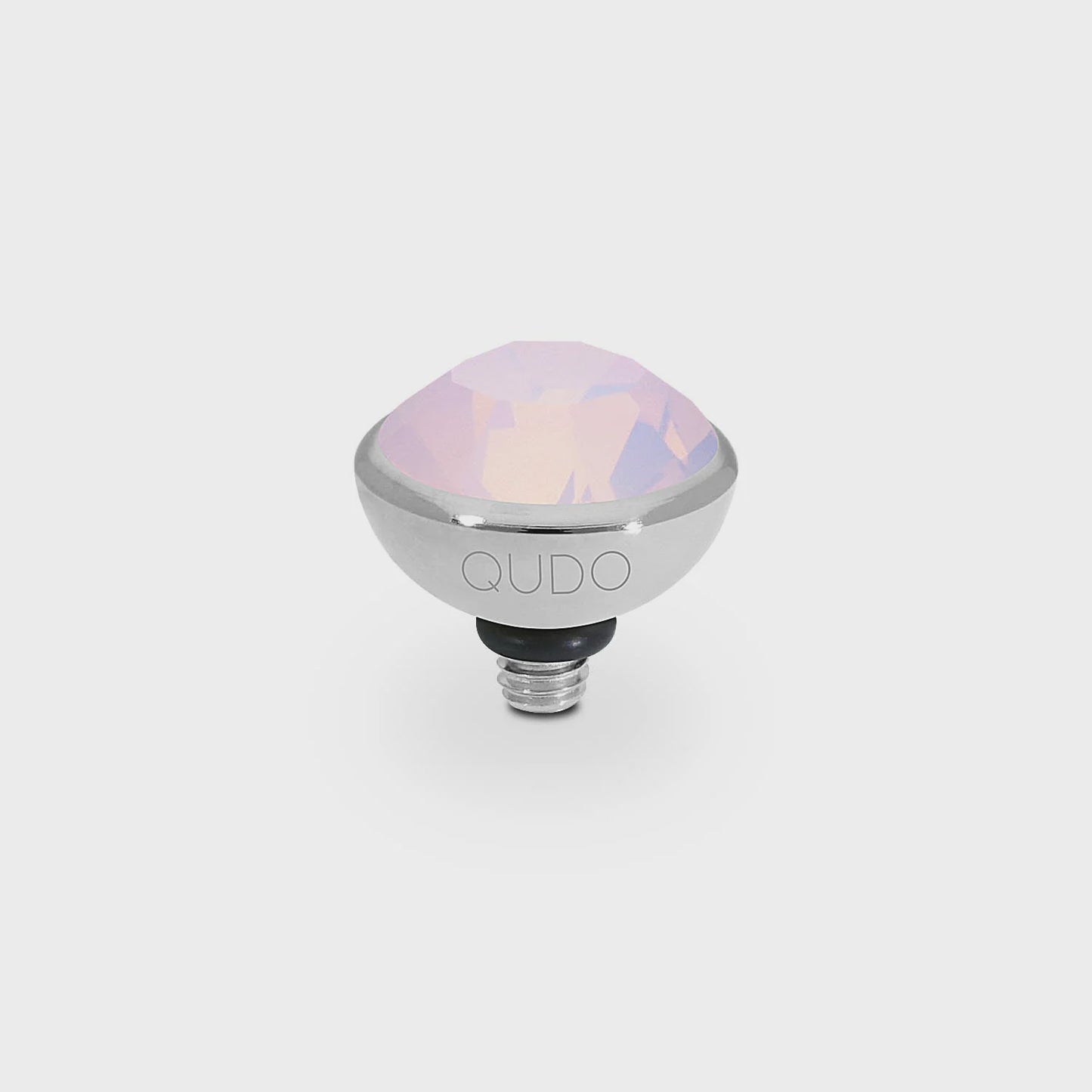 Qudo S/S Bottone 10mm Top Rose Opal 615592