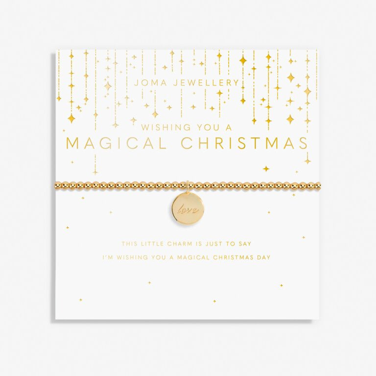 Joma Jewellery My Moments Christmas 'Wishing You A Magical Christmas' Bracelet 6372