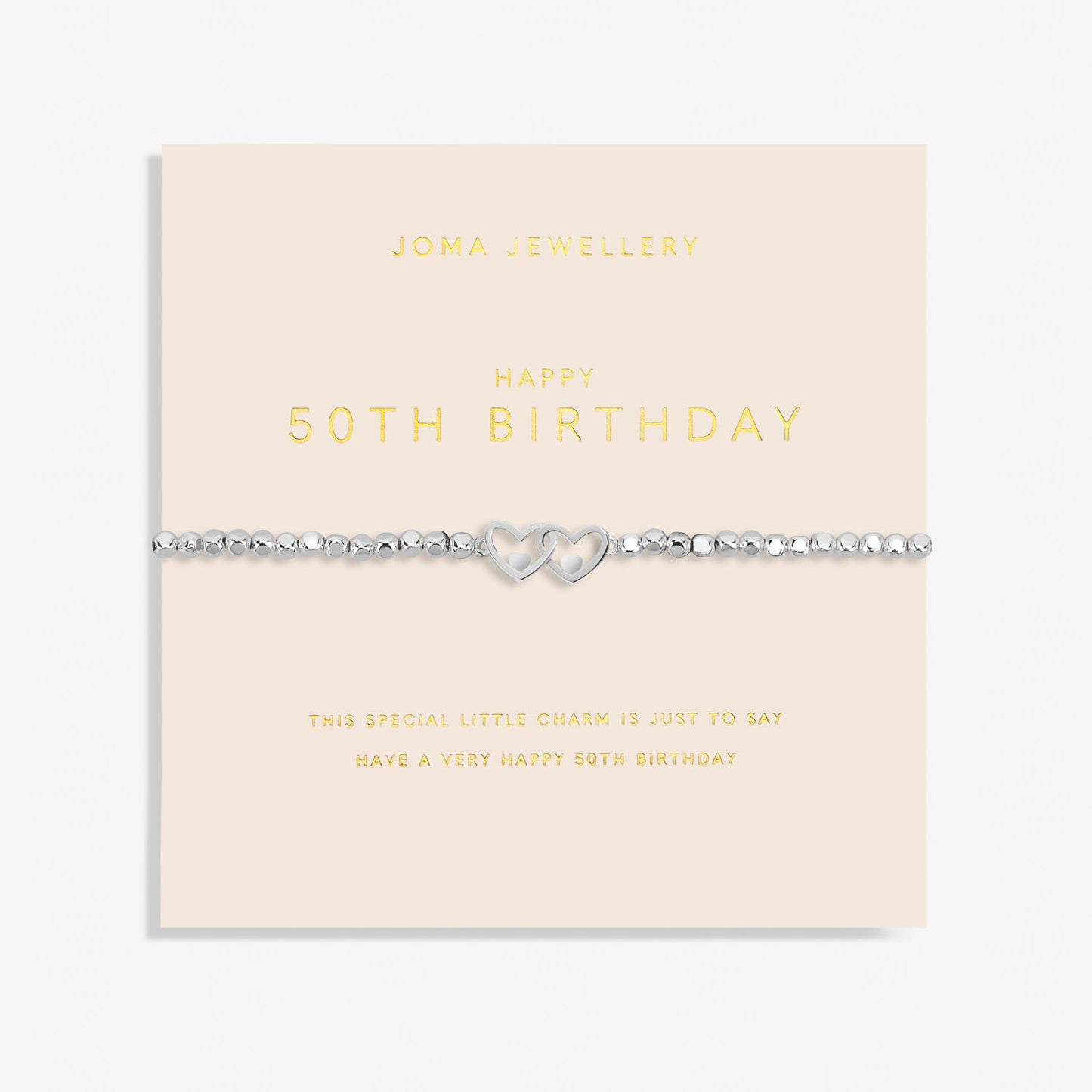 Joma Jewellery Forever Yours '50th Birthday' Bracelet 6884