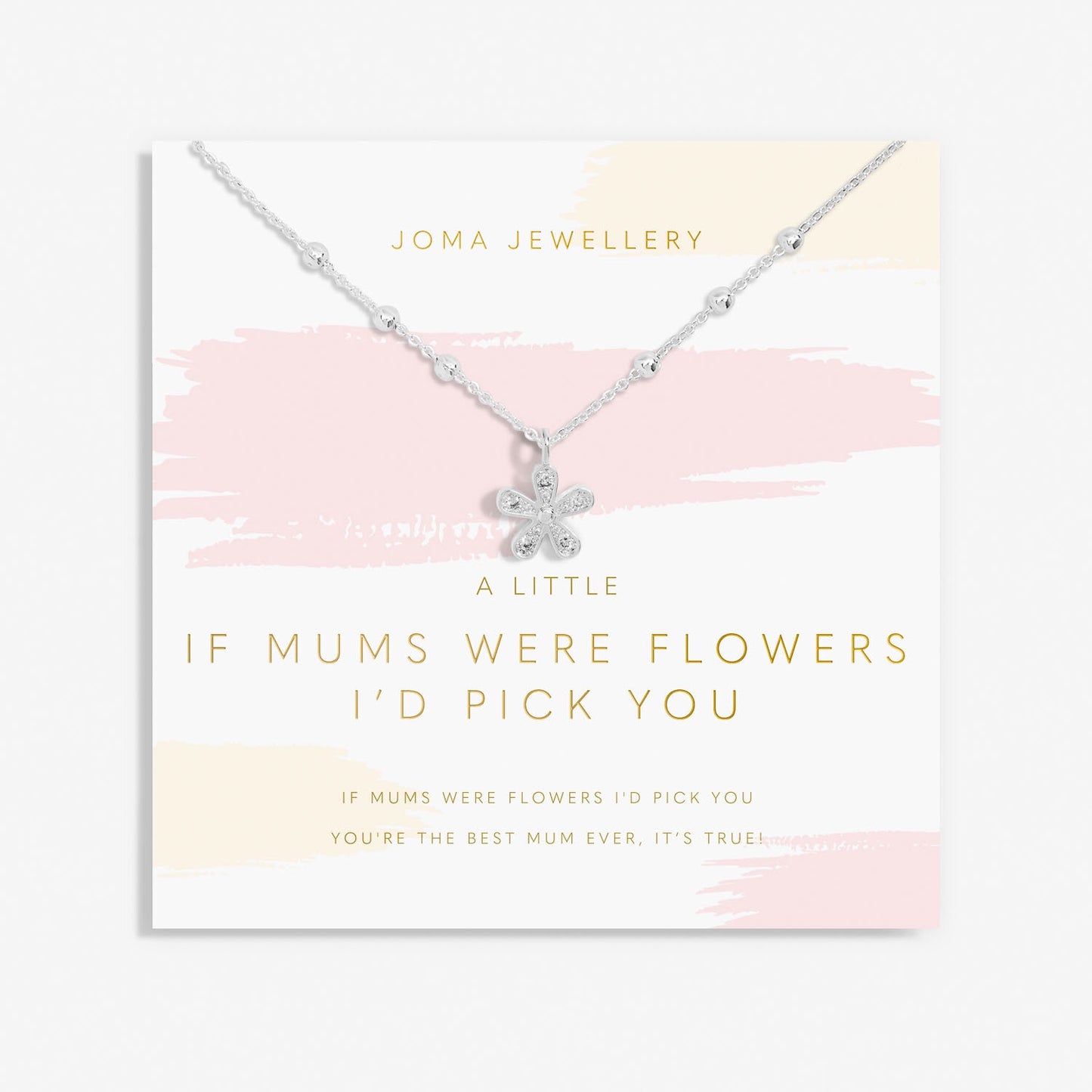 Joma 'If Mum 'S Were Flowers I'd Pick You' Mother's Day A Little Necklace 6928