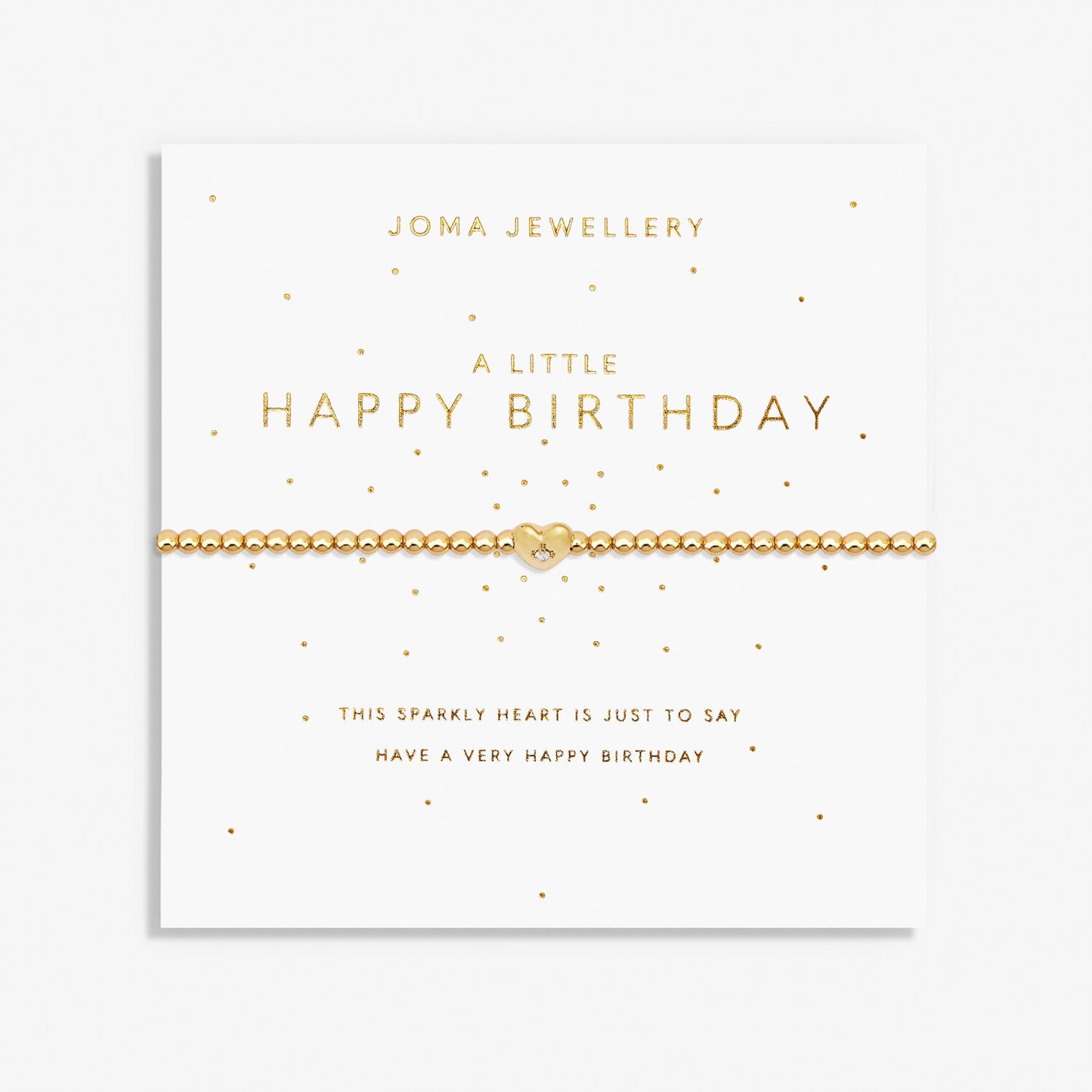 Joma Jewellery A Little Happy Birthday Bracelet 7579