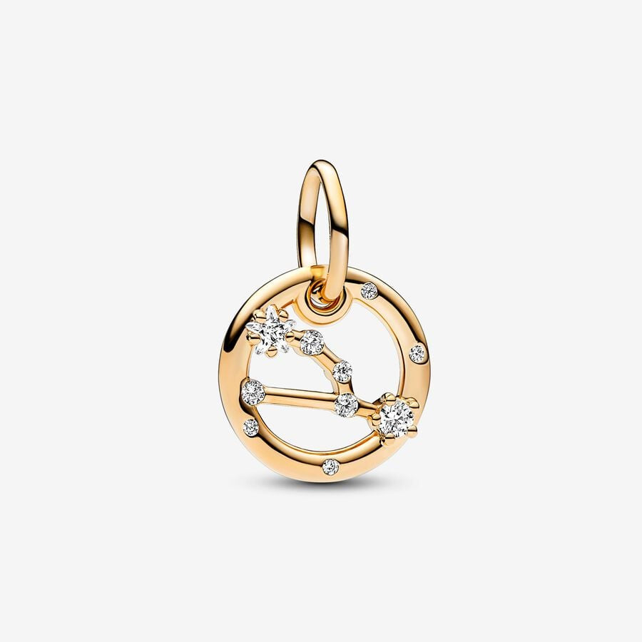 PANDORA Taurus Zodiac Dangle Charm 762707C01