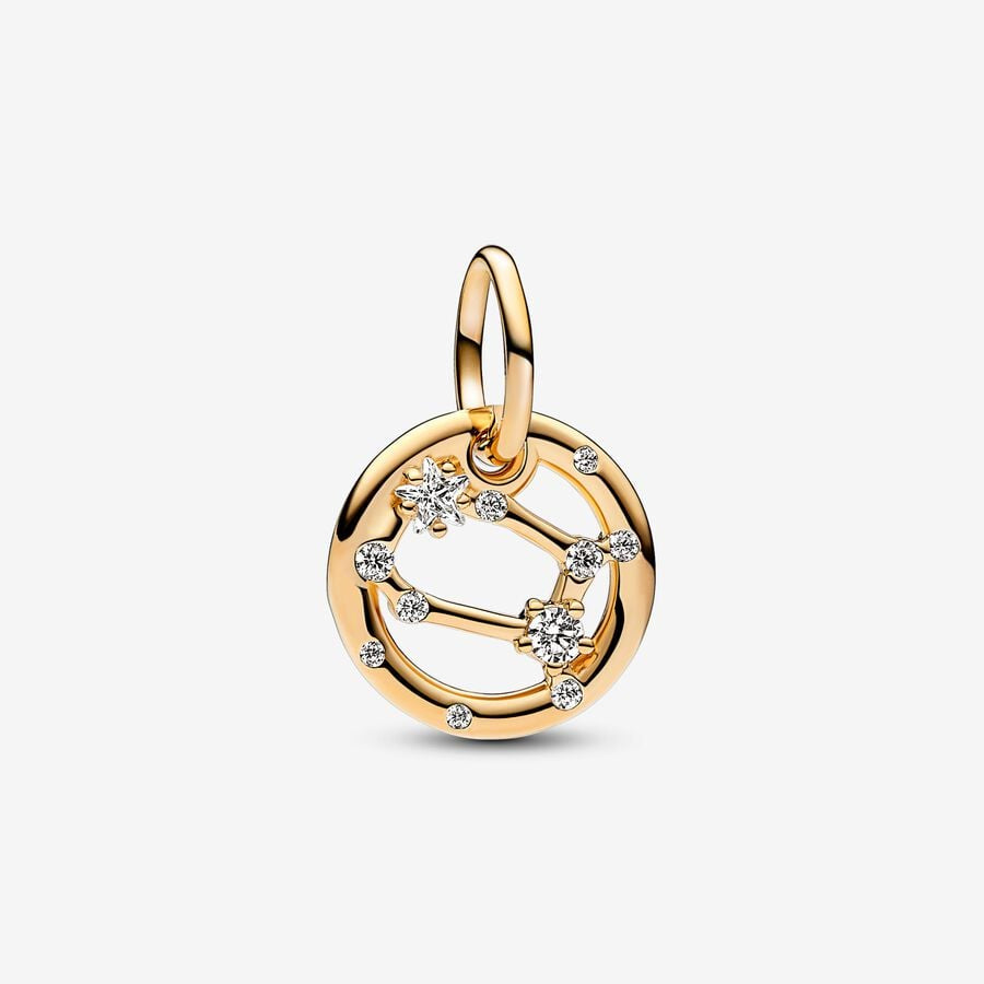 PANDORA Gemini Zodiac Dangle Charm 762711C01