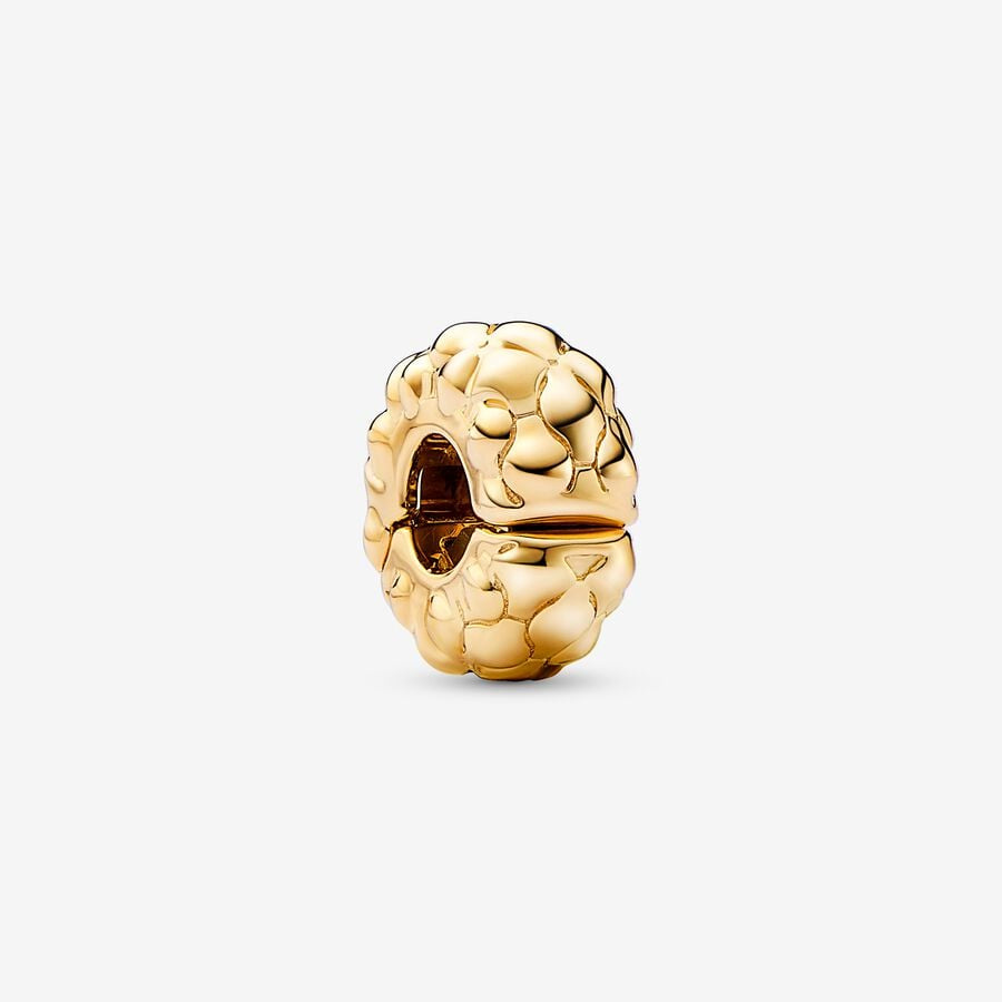 PANDORA Studded Clip Charm 762716C00