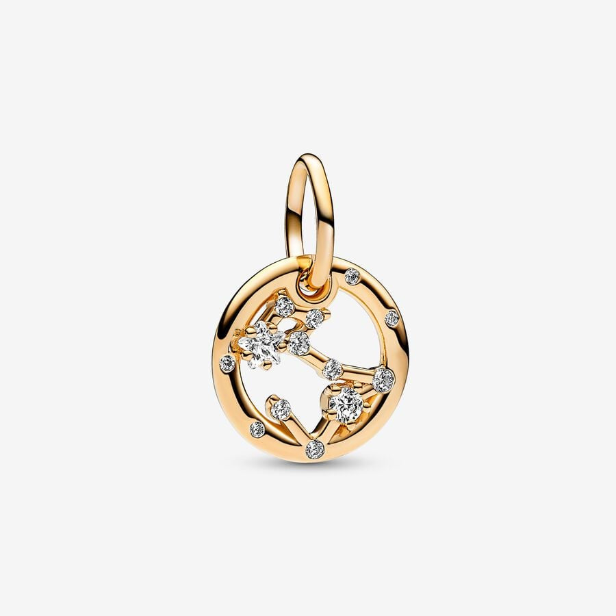 PANDORA Pisces Zodiac Dangle Charm 762724C01