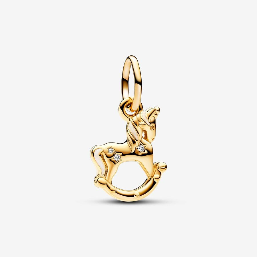 PANDORA Rocking Unicorn Dangle Charm 762978C01