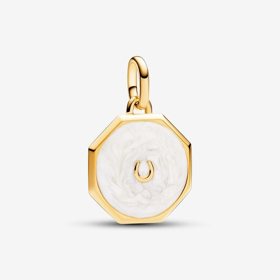 PANDORA ME Lucky Horseshoe Medallion Charm 763047C01