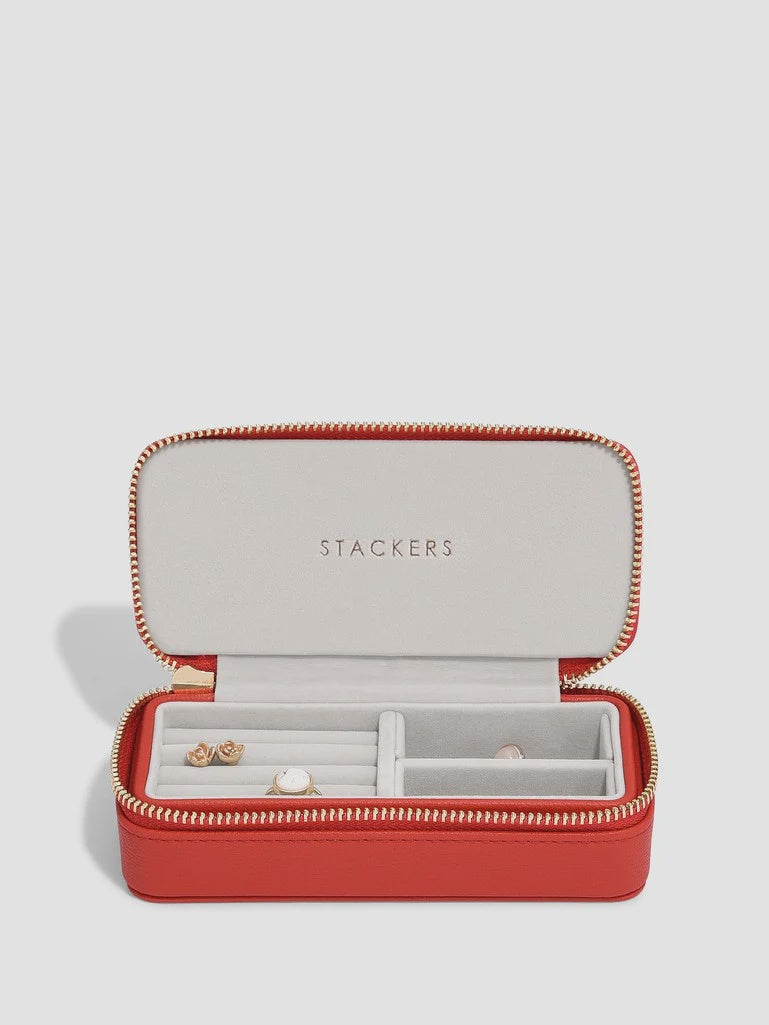 Stackers Medium Red Travel Jewellery Box 76335