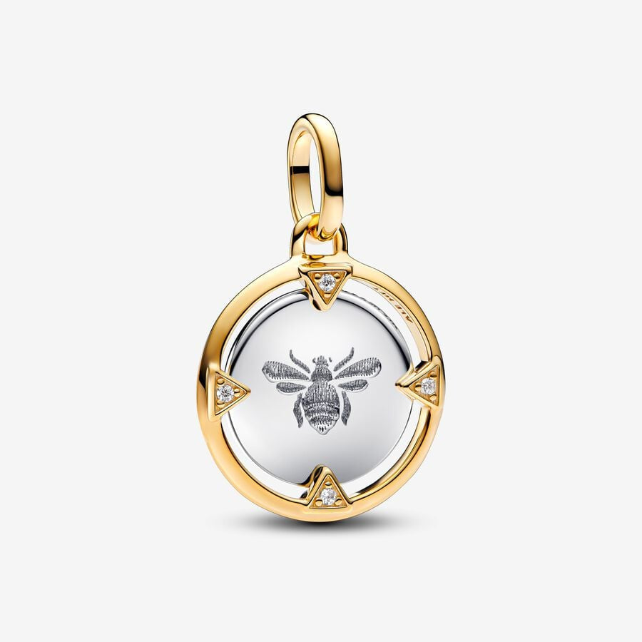PANDORA Bee Medallion Charm 763417C01