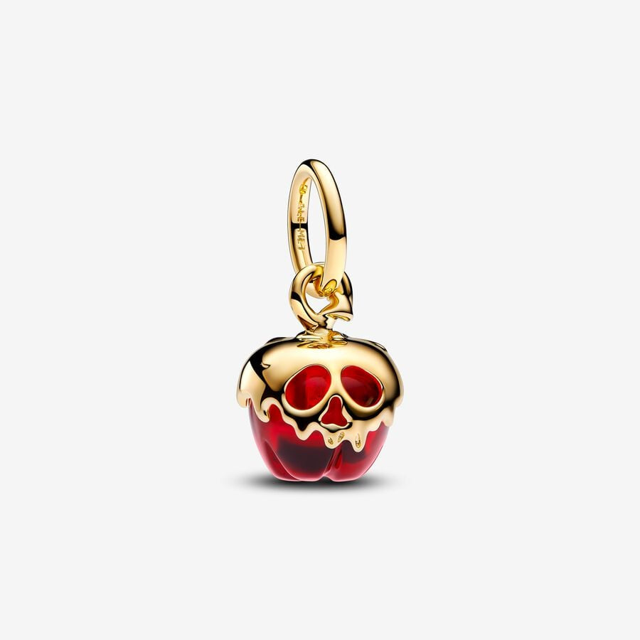 PANDORA Disney Villains Evil Queen Apple Dangle Charm 763421C01