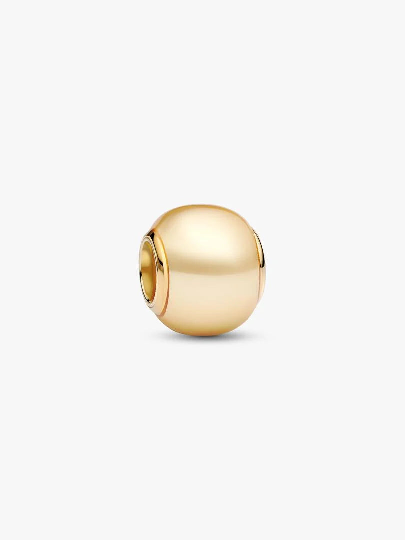 PANDORA YGP Charm with Yellow Artificial Pearl 763781C01