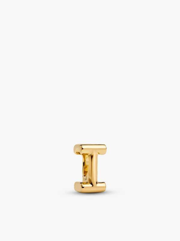PANDORA Gold Plated Letter I Charm 763955C00