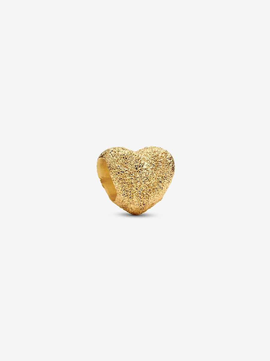 PANDORA Textured Heart Mini Charm 764000C00