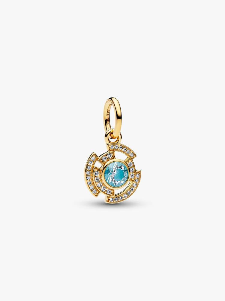 PANDORA Marvel Iron Man Arc Reactor Dangle Charm 14k gold plating 764216C01