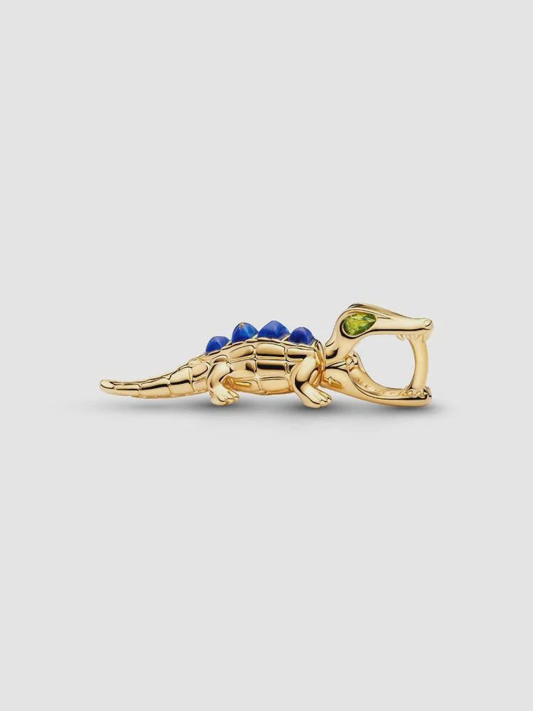 PANDORA Alligator Charm 14k gold plating 764624C01