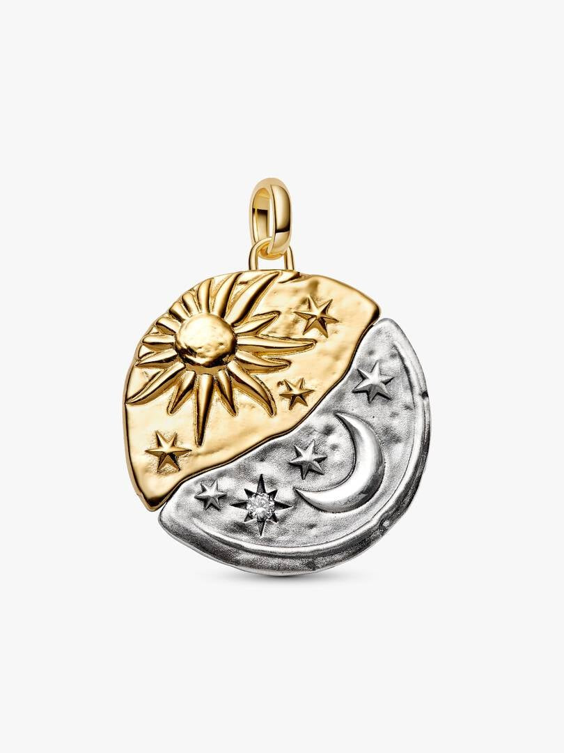 PANDORA Sun & Moon Oversized Medallion Charm 764806C01