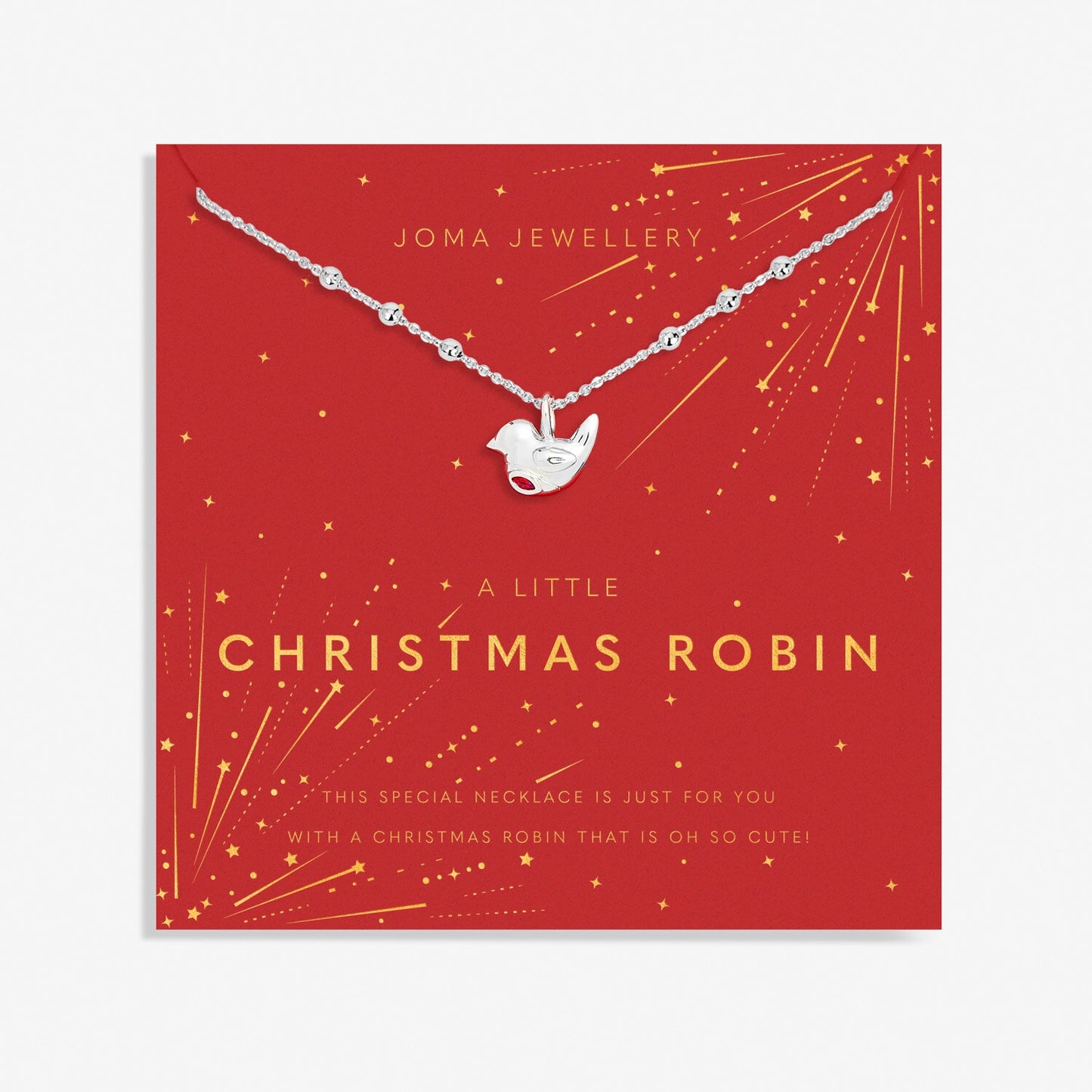 JOMA Christmas Robin' Christmas A Little Necklace 7707