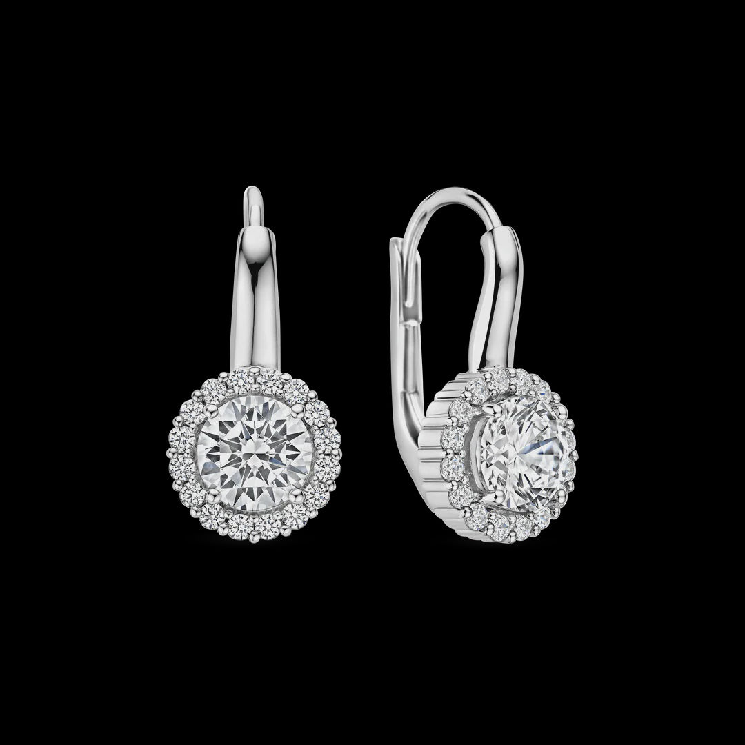 Ti Sento Classic Round Zirconia Hoops 78056ZI
