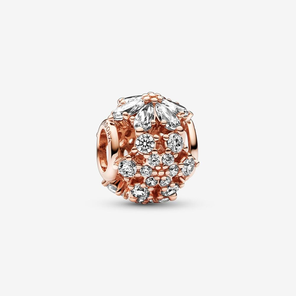 PANDORA Sparkling Herbarium Cluster Round Charm 782383C01