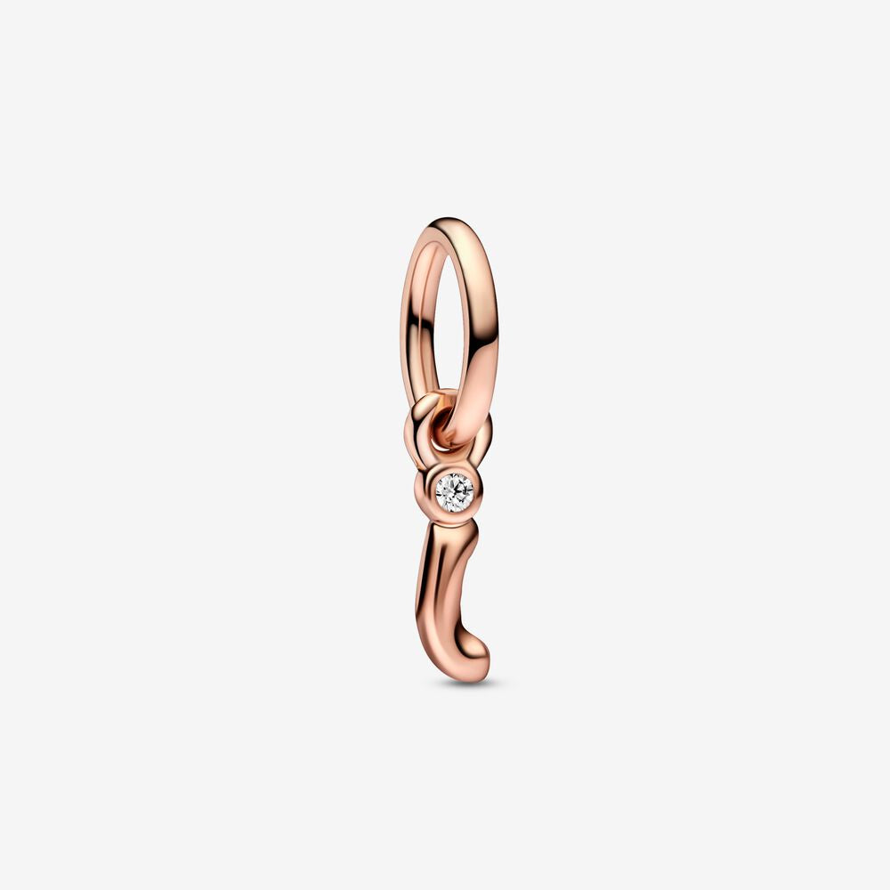 PANDORA Letter i Script Alphabet Dangle Charm 782473C01