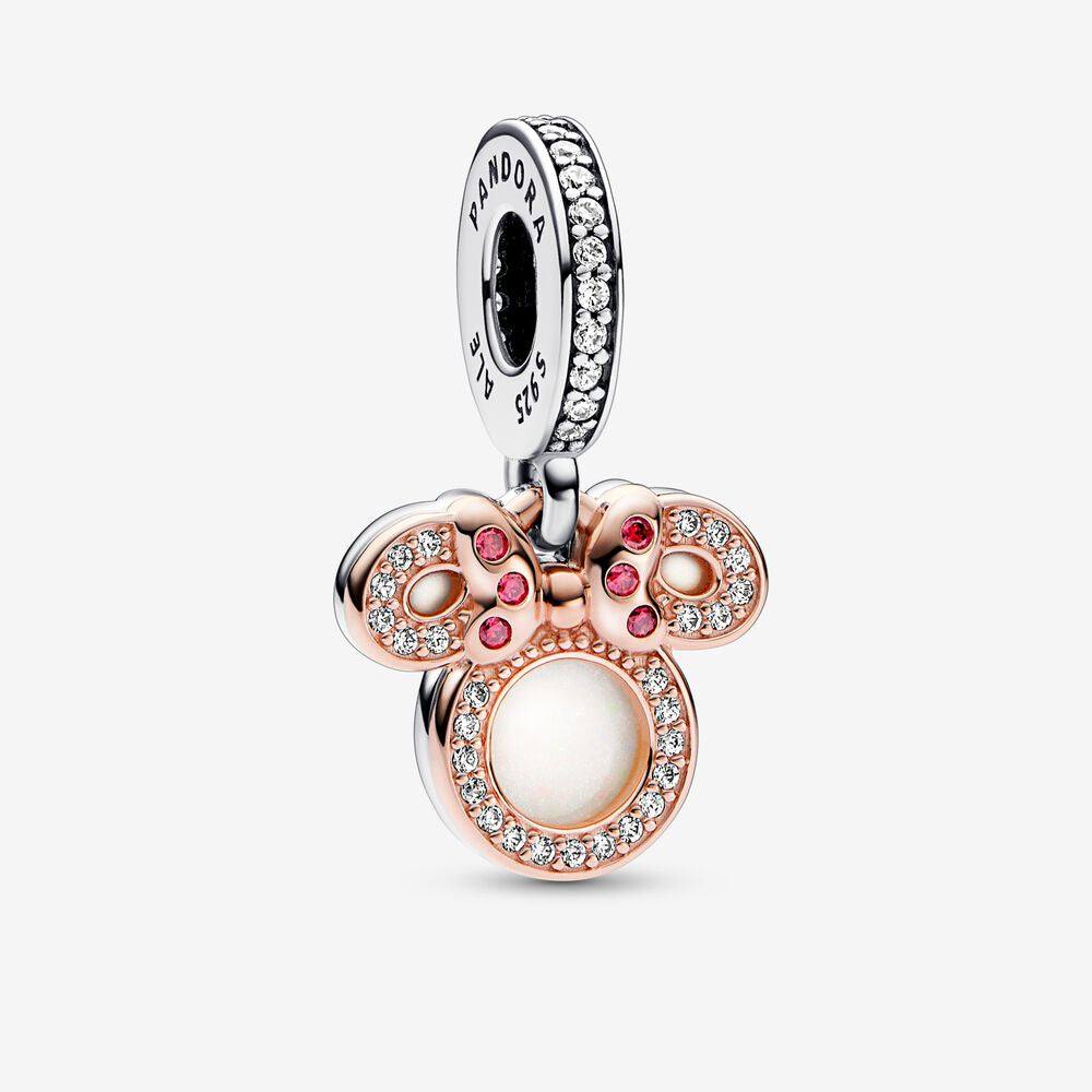 PANDORA Disney Minnie Mouse Mum Silhouette Double Dangle Charm 782615C01