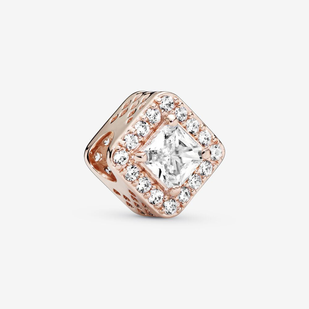PANDORA Square Sparkle Halo Charm 786206CZ