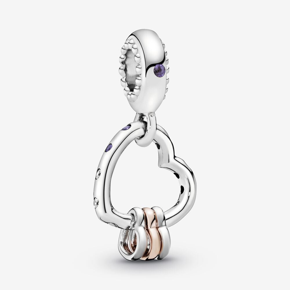 PANDORA Heart Full of Hearts Dangle Charm 787247NLCMX