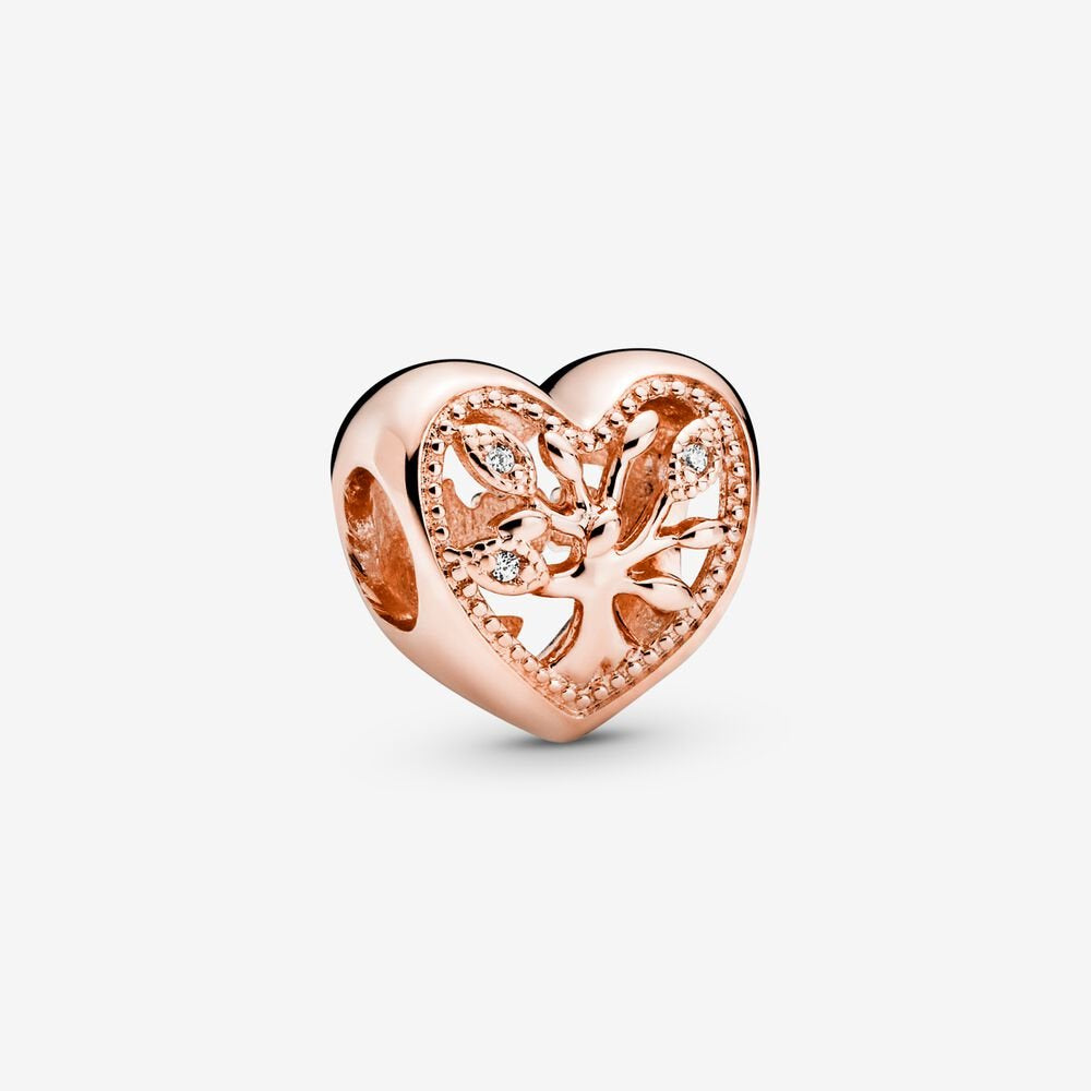 PANDORA Openwork Family Tree Heart Charm 788826C01