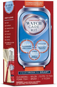 Connoisseurs Watch Cleansing Foam Kit with Brush & Cloth